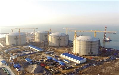 中石化天津LNG项目投入商运 全年外输天然气30亿立方米